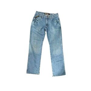 Ariat Rebar Men's M4 Durastretch Basic Bootcut Jeans 30x34 Blue